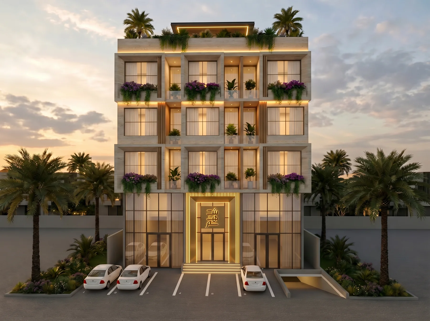 تصوّر معماري لمشروع سافاير