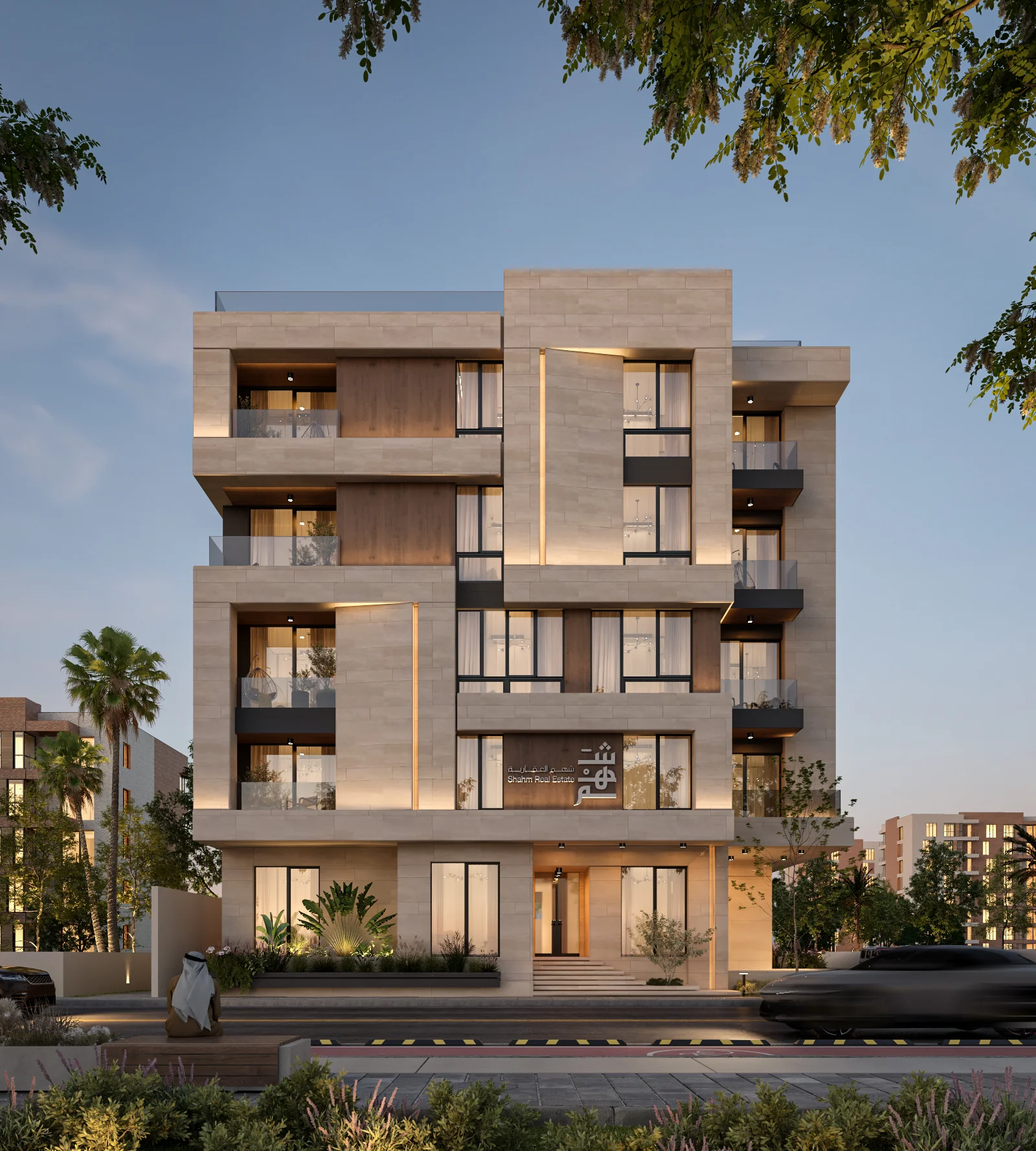 تصوّر معماري لمشروع ڤاريانت